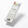 Plafonnier Brilliant Lucian LED Blanc, 1 lumière, Télécommandes, Changeur de couleurs