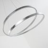 Suspension Stalon LED Argenté, 1 lumière