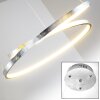 Suspension Stalon LED Argenté, 1 lumière