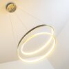 Suspension Stalon LED Argenté, 1 lumière