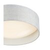 Plafonnier Globo DRUM LED Blanc, 1 lumière