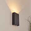 Applique murale d'extérieur Benin LED Noir, 2 lumières