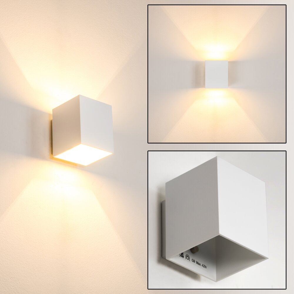 Applique murale Laforsen Blanc, 1 lumière main product photo