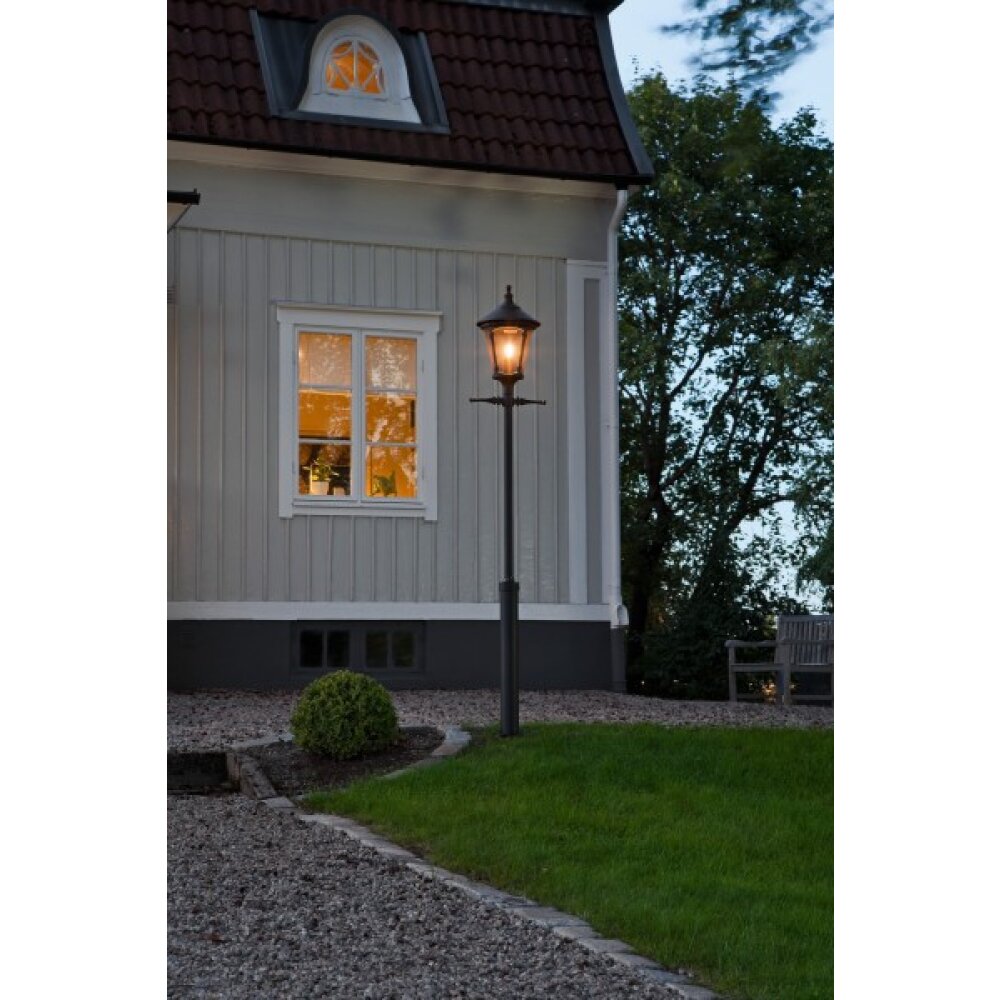 Lampadaire Konstsmide Virgo Noir, 1 lumière main product photo
