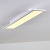 Plafonnier Salmi LED Blanc, 1 lumière