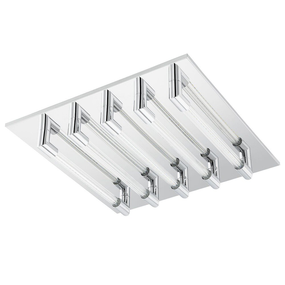 Plafonnier Eglo VELARDE LED Chrome, 5 lumières main product photo