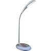 Lampe à poser Globo MINEA LED Argenté, 1 lumière, Changeur de couleurs