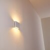 Applique murale d'extérieur Tinglev LED Blanc, 2 lumières