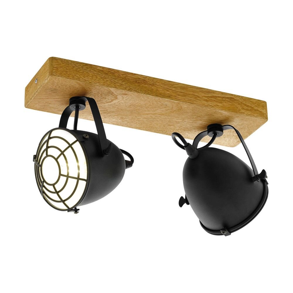 Spot Eglo GATEBECK Brun, 2 lumières main product photo