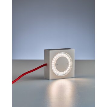 Square Tecnolumen Luminaire déco LED Aluminium, 1 lumière