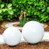 Set de boules lumineuses Miau Blanc, 2 lumières