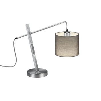 Lampe à poser Reality PADME Nickel mat, 1 lumière