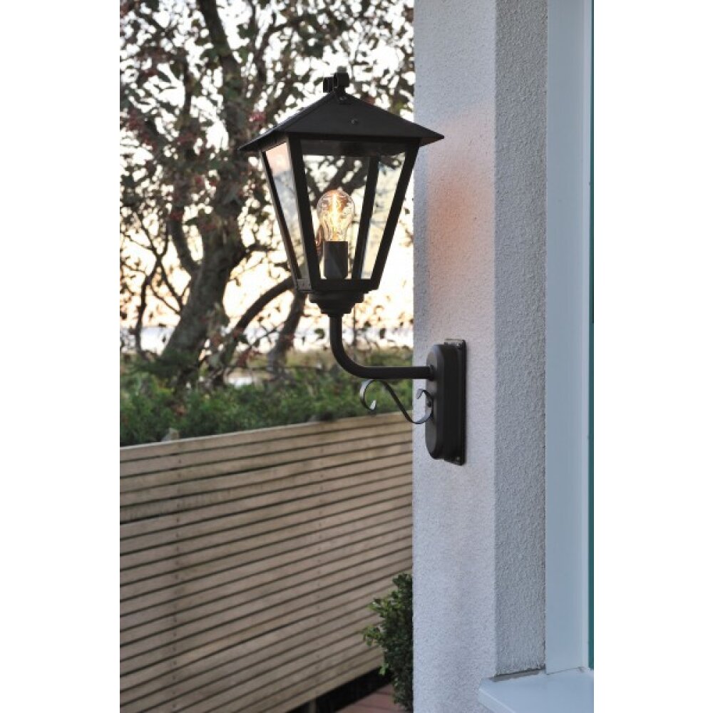 Applique murale Konstsmide Benu Noir, 1 lumière main product photo