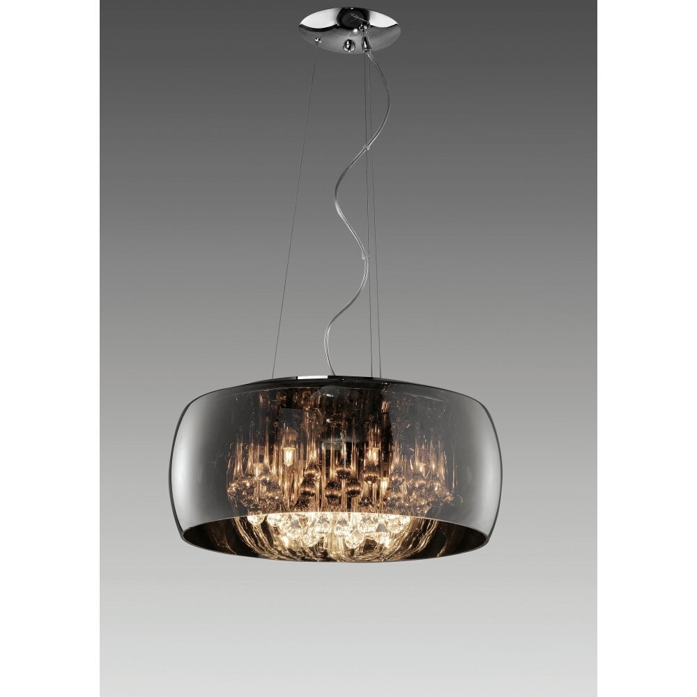 Suspension Trio VAPORE Chrome, 6 lumières main product photo