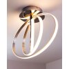 Plafonnier LED Trio Corland Chrome, 1 lumière