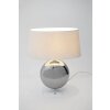 Lampe de table Holländer BOWLING Argenté, Blanc, 1 lumière