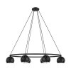 Suspension EGLO CANTALLOPS Noir, 6 lumières