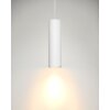 Lampe suspendue Lucide GIPSY Blanc, 1 lumière