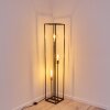 Lampadaire Yuhigaoka Cuivre, Noir, 3 lumières