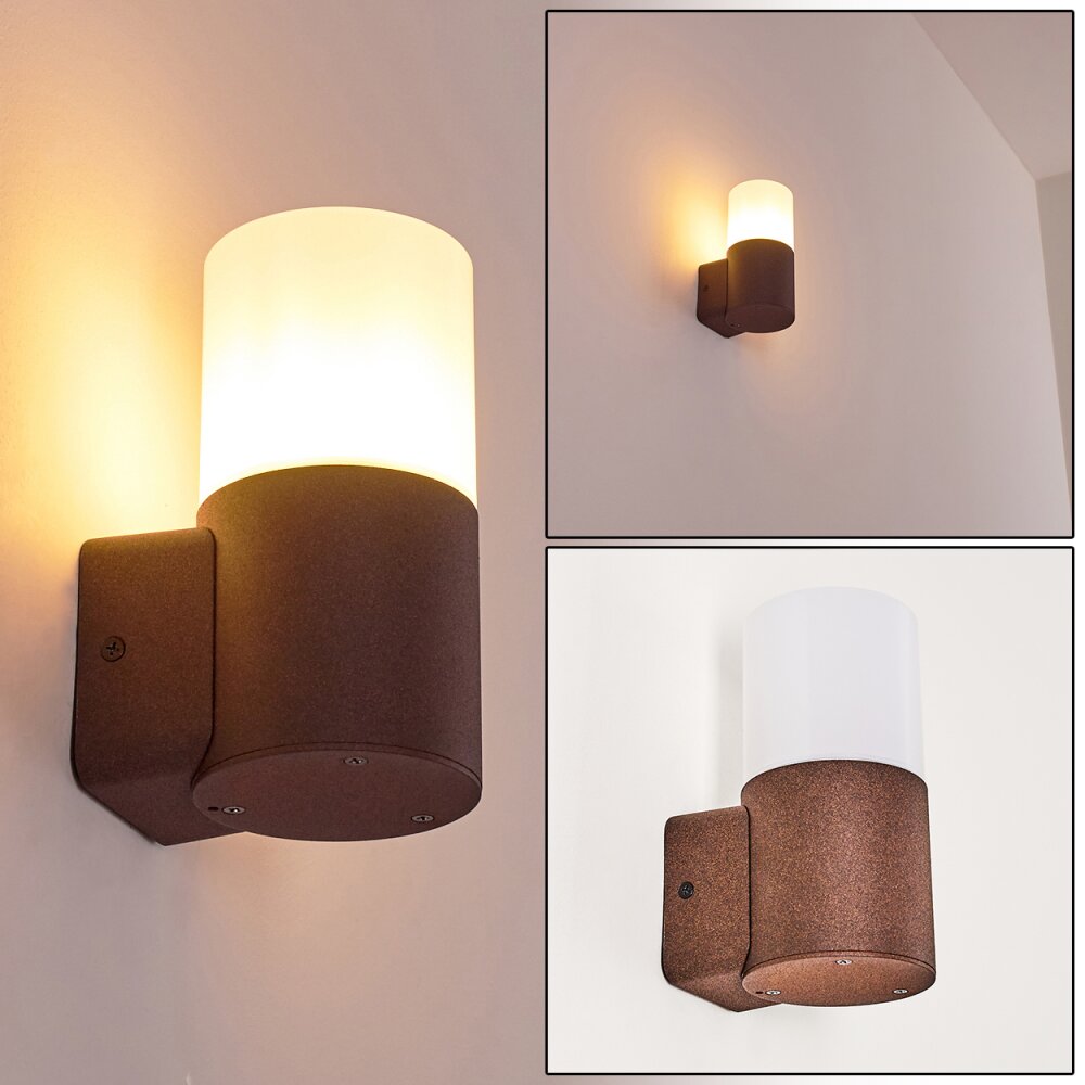 Applique murale d'extérieur Buhrkall Rouille, 1 lumière main product photo