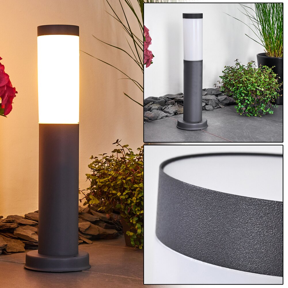 Borne lumineuse Gaborone Anthracite, 1 lumière main product photo