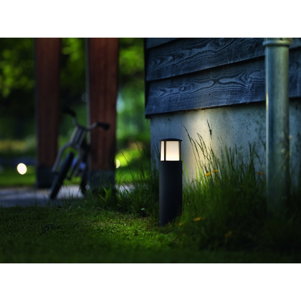 Borne lumineuse Philips Stock LED Anthracite, 1 lumière main product photo