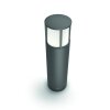 Borne lumineuse Philips Stock LED Anthracite, 1 lumière