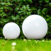 Set de boules lumineuses Miau Blanc, 2 lumières