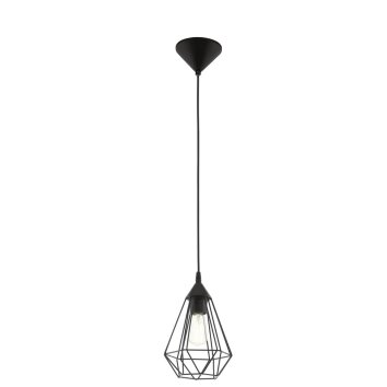 Lampe suspendue Eglo TARBES Noir, 1 lumière