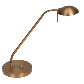Lampe à poser Steinhauer Mexlite LED Bronze, 1 lumière