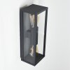 Applique murale d'extérieur Kiwalik Anthracite, 2 lumières