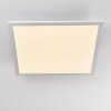 Plafonnier Salmi LED Aluminium, Blanc, 1 lumière