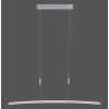 Suspension Paul Neuhaus JANINA LED Acier inoxydable, 1 lumière