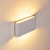 Applique murale d'extérieur Tinglev LED Blanc, 2 lumières