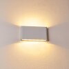Applique murale d'extérieur Tinglev LED Blanc, 2 lumières