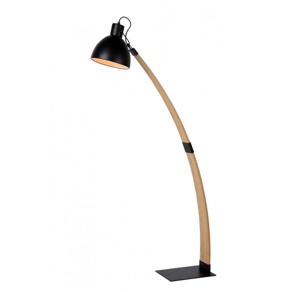 Lampadaire Lucide CURF Noir, 1 lumière main product photo