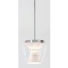 Suspension Serien Lighting ANNEX LED Aluminium, Transparent, 1 lumière