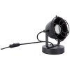 Lampe à poser Brilliant Carmen Noir, 1 lumière
