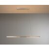 Suspension Bopp Link LED Bois foncé, Nickel mat, 1 lumière