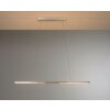 Suspension Bopp Link LED Bois foncé, Nickel mat, 1 lumière