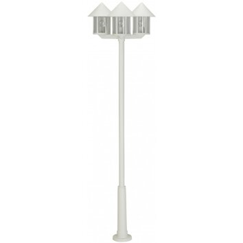 Lampadaire Albert 2042 Blanc, 3 lumières