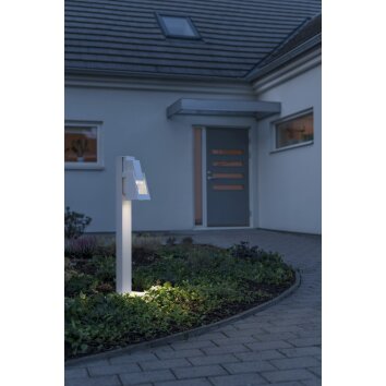 Borne lumineuse Konstsmide Potenza Blanc, 1 lumière