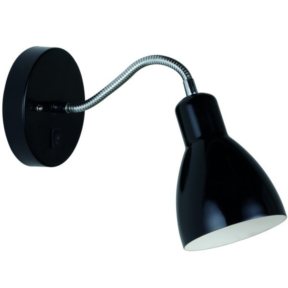 Applique murale Nordlux CYCLONE Noir, 1 lumière main product photo