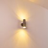 Applique murale d'extérieur Satava LED Chrome, 1 lumière