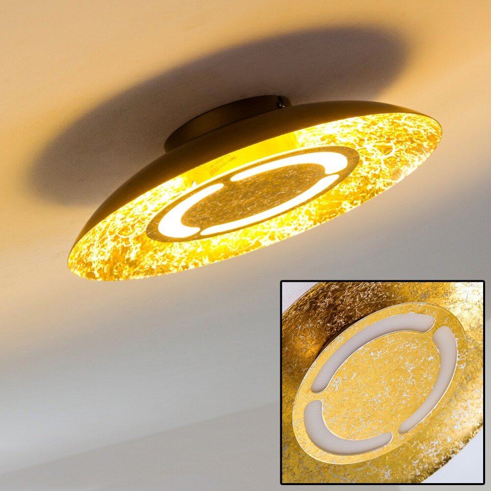 Plafonnier KINOSIS LED Or, 1 lumière main product photo