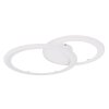 Plafonnier Globo FENNA LED Blanc, 1 lumière, Télécommandes