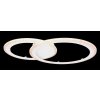 Plafonnier Globo FENNA LED Blanc, 1 lumière, Télécommandes