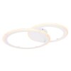 Plafonnier Globo FENNA LED Blanc, 1 lumière, Télécommandes