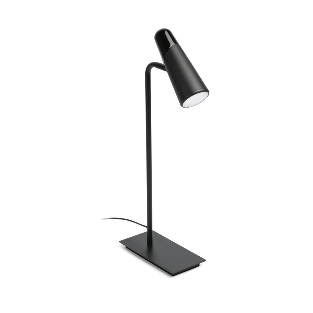 Lampe à poser Faro Barcelona Lao Noir, 1 lumière main product photo