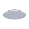 Plafonnier Paul Neuhaus Q-NIGHTSKY LED Aluminium, 1 lumière, Télécommandes